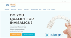 Desktop Screenshot of drfrost.com